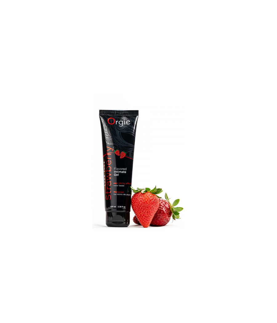 Lubrifiant eau Lube Tube fraise 100ml