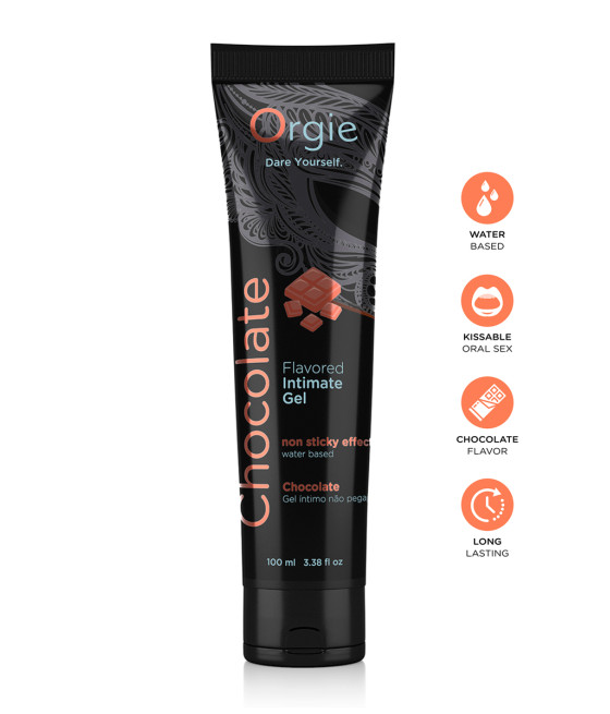 Lubrifiant eau Lube Tube chocolat 100ml