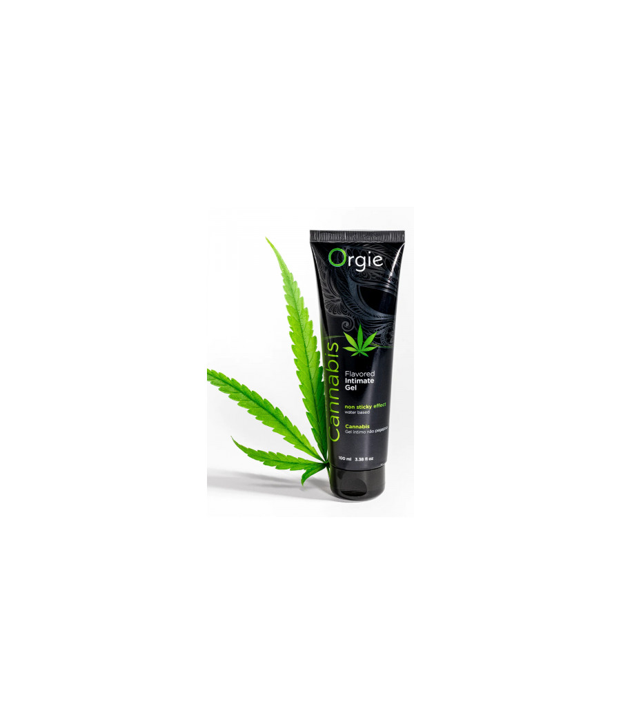 Lubrifiant eau Lube Tube Cannabis 100ml