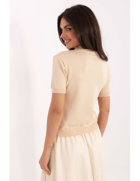 Pull à manches courtes Élégant