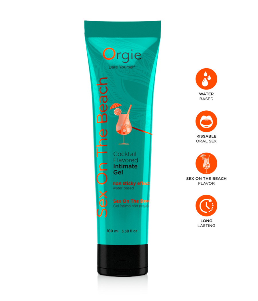 Gel intime Lube Tube Cocktail Sex On The Beach 100ml Gel intime Lube Tube Cocktail Sex On The Beach 100ml