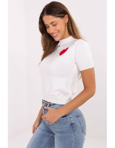 Pull à manches courtes Élégant