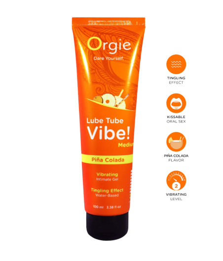 Lubrifiant Lube Tube Vibe (Medium) Pina Colada 100ml