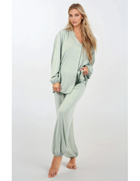 Pyjama Élégant Vert