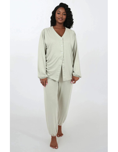 Pyjama Élégant Vert