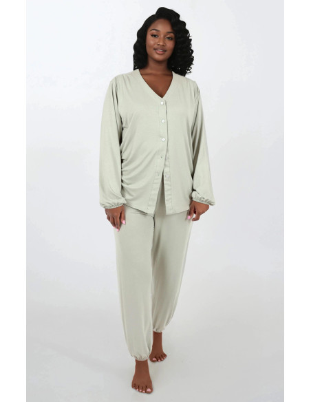 Pyjama Élégant Vert