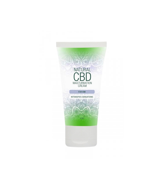 Crème de masturbation Homme - Natural CBD