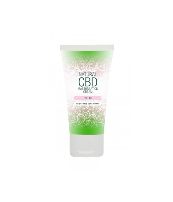 Crème de masturbation Femme - Natural CBD