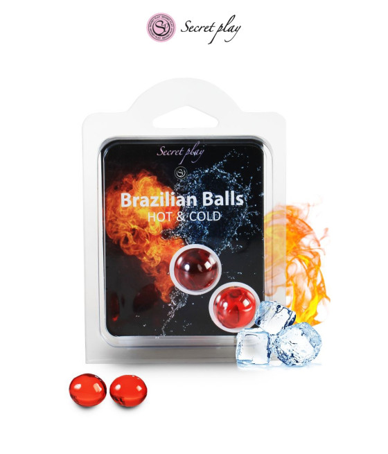 2 Brazillian balls effet chaud & froid