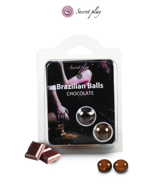 2 Brazilian Balls - chocolat