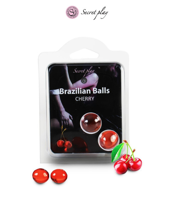 2 Brazilian Balls - cerise
