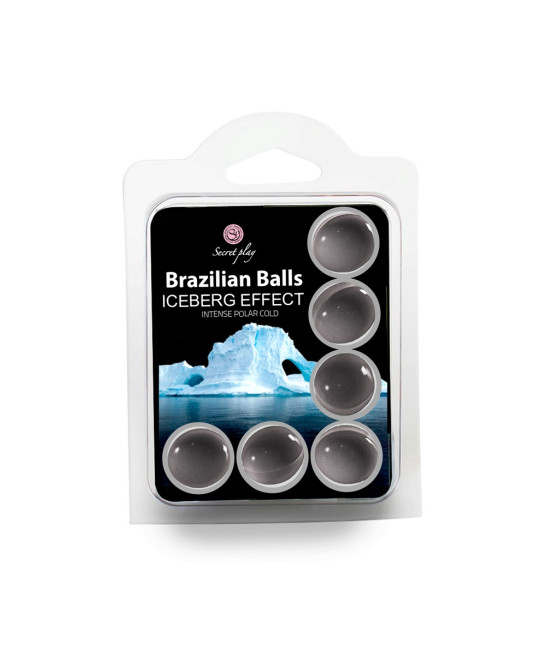 6 Brazilian balls Effet Iceberg