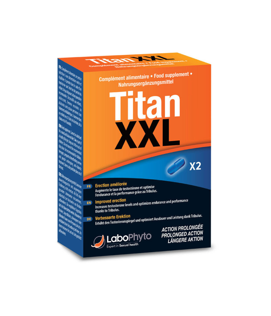 Titan XXL (2 comprimés) - stimulant sexuel