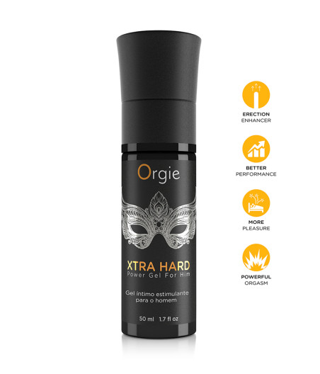 Gel stimulant l'excitation et l'érection Xtra Hard