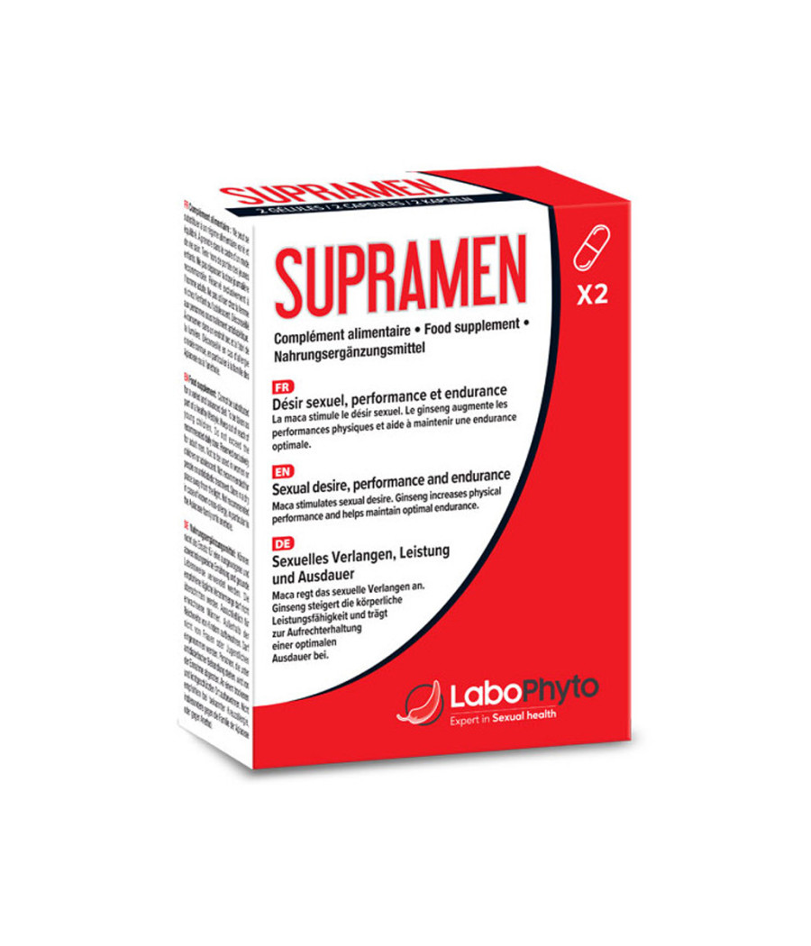 Supramen (2 gélules) - Aphrodisiaque Supramen (2 gélules) - Aphrodisiaque