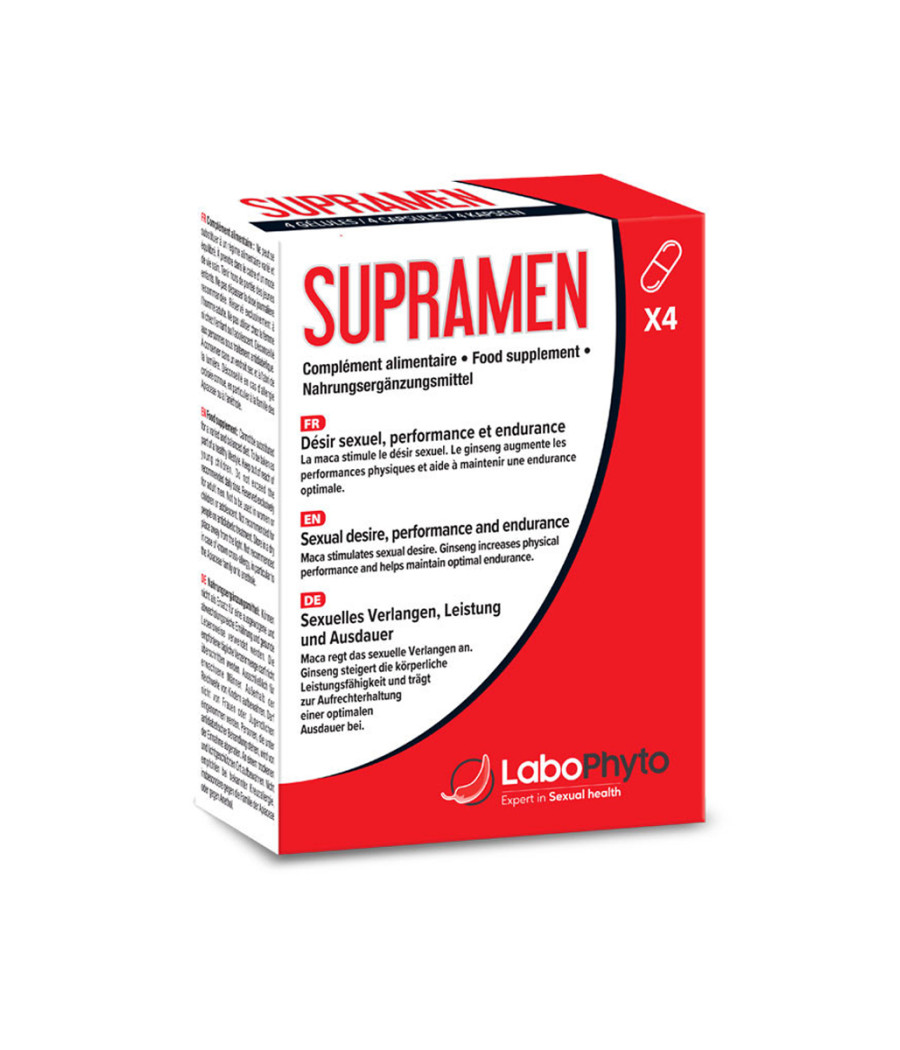 Supramen (4 gélules) - Aphrodisiaque Supramen (4 gélules) - Aphrodisiaque