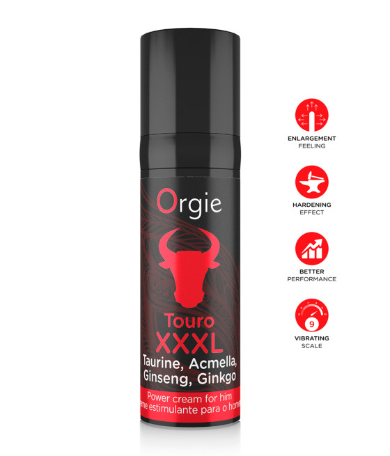 Crème pour améliorer l'érection Touro XXXL Power 15ml