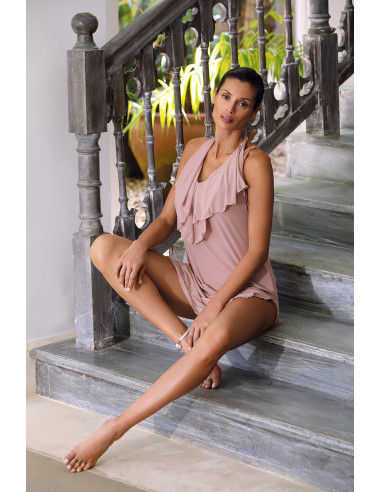 Tunique de plage Transparente en Tulle