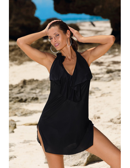 Tunique de plage Transparente en Tulle
