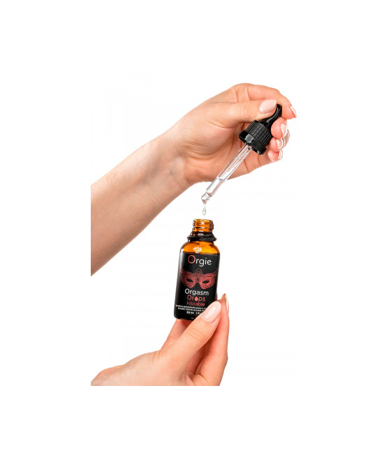 Gel d'excitation du Clitoris Orgasm Drops Kissable