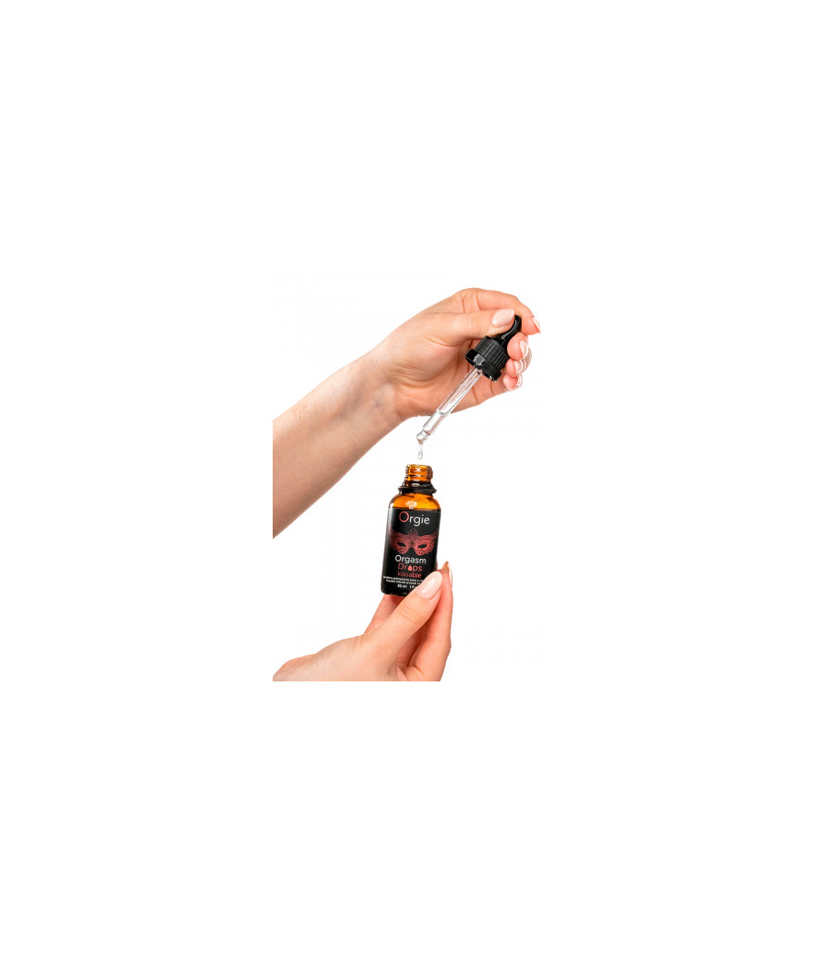 Gel d'excitation du Clitoris Orgasm Drops Kissable