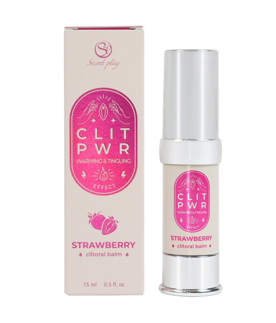 Baume pour clitoris Clit Pwr Fraise