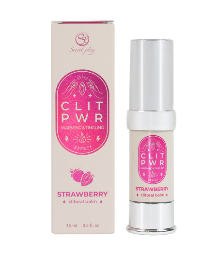 Baume pour clitoris Clit Pwr Fraise